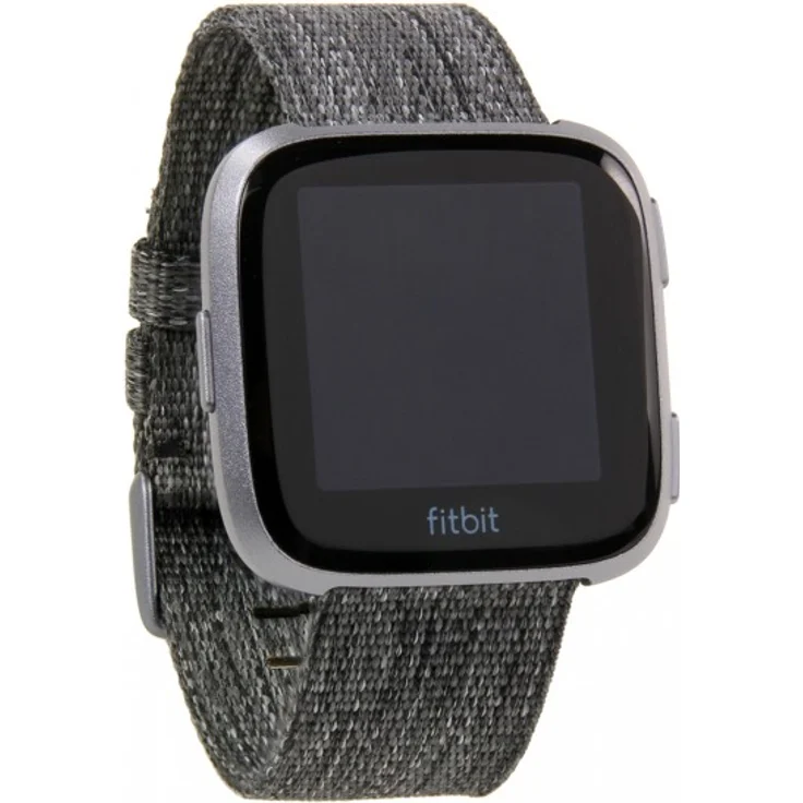 Fitbit Versa Special Edition, Gesundheits & Fitness Smartwatch mit Herzfrequenzmessung, 4+ Tage Akkulaufzeit & Wasserabweisend bis 50 m Tiefe, Holzkohle – Bild 3