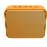 Grundig GBT JAM Black Orange (12180008028) Mini Bluetooth-Lautsprecher mit Mikrofon, spritzwassergeschützt, orange