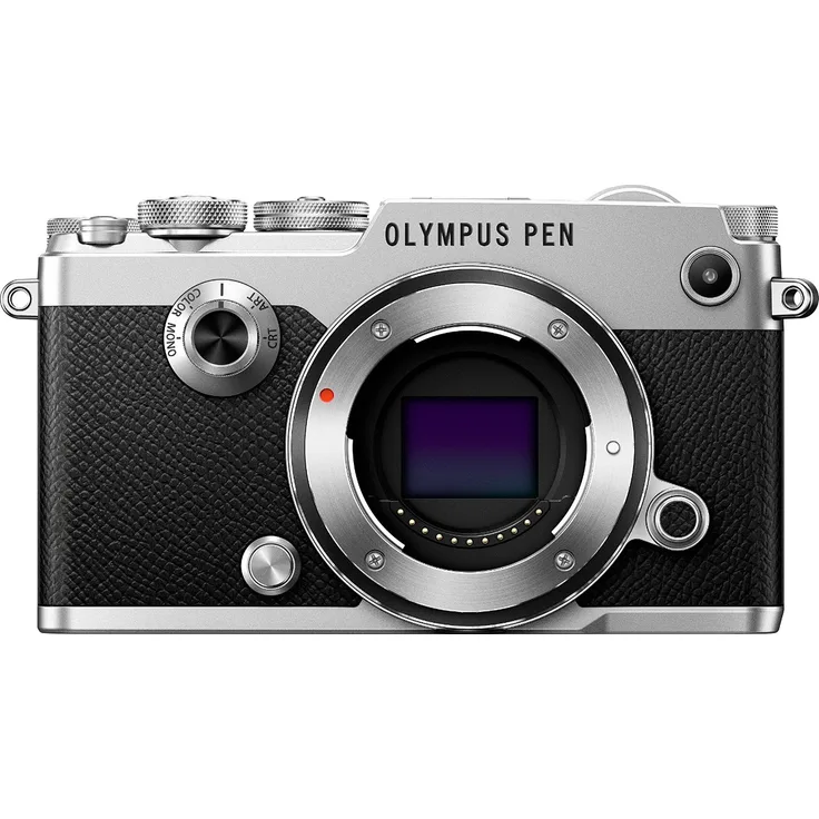 Olympus PEN-F Gehäuse Schwarz/Silber
