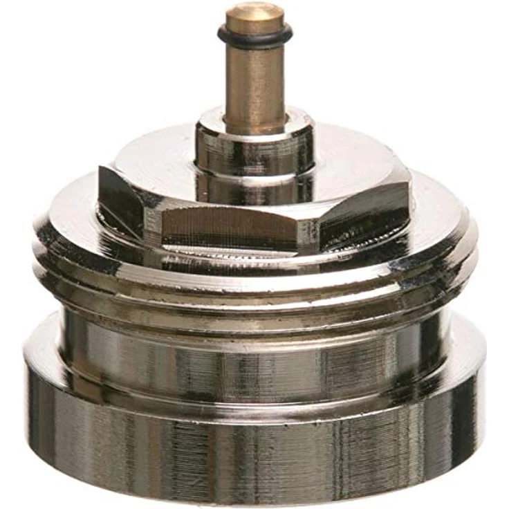 Eurotronic 700100 Herz Metalladapter für elektronische Heizkörperthermostate, Metall – Bild 1