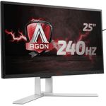 AOC Agon AG251FZ 63 cm (24,5 Zoll) Monitor (DVI, HDMI, USB Hub, 1ms Reaktionszeit, Displayport, 240Hz, 1920 x 1080 Pixel, Free-Sync) schwarz