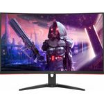 AOC Gaming CQ32G2SE/BK LED display 80 cm (31.5'' ) 2560 x 1440 Pixel 2K Ultra HD Schwarz - Rot [Energieklasse G] (CQ32G2SE/BK)