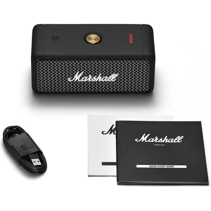 Marshall Emberton Bluetooth-Lautsprecher, wasserdicht, schwarz – Bild 19