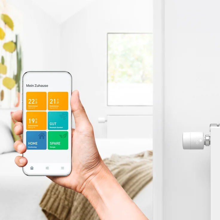 tado° Smartes Heizkörper-Thermostat Starter Set V3+ inkl. Internet Bridge – Bild 3
