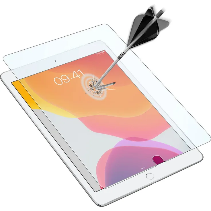 cellularline antishock temp glass für ipad 10.2 zoll (2019) TEMPGLASSIPAD102