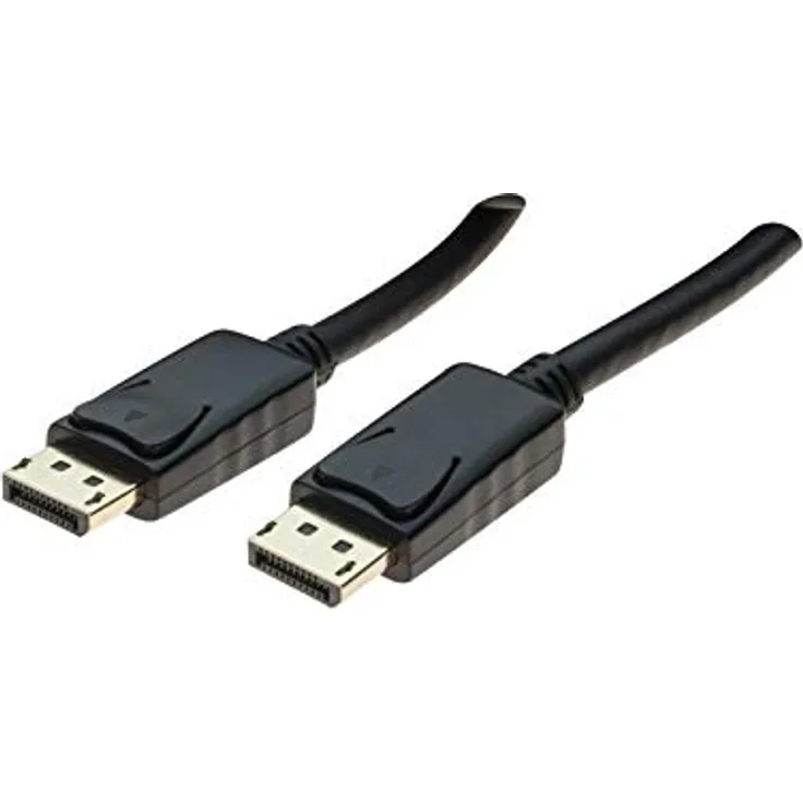 DisplayPort-Kabel 1.1, DisplayPort St./St., 10,0 m Anschlusskabel zur Übertragung von digitalen Monitor- und TV-Signalen (EXC128057)