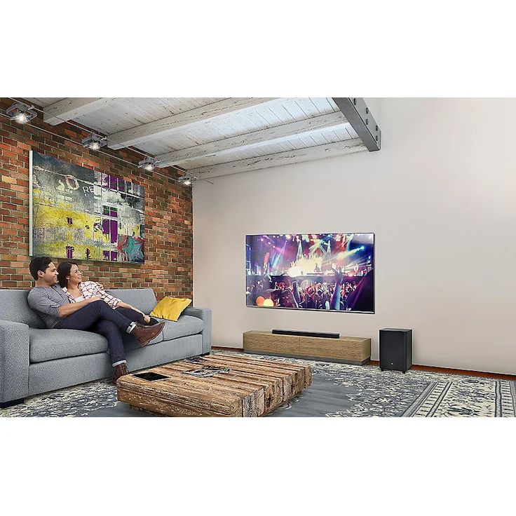 JBL Link Bar 2.0 Soundbar, kabellos/kabelgebunden, geeignet für TV, schwarz (2019) – Bild 6