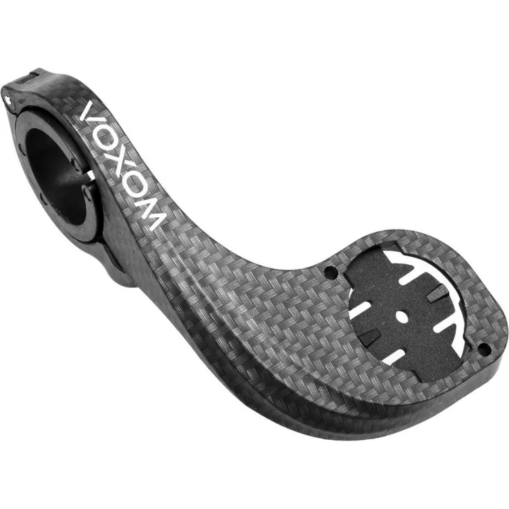 Voxom Computerhalterung Cha1 Carbon, für Garmin 200-500-800-510-810 Computerhalter, 200-500-800-510-810