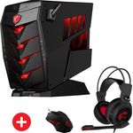 MSI Aegis X3 VR7RD-006DE Gaming-PC inkl. MSI Gaming Pack (Intel Core i7-7700K, nVidia GeForce GTX1070 8GB, 2 x 8GB DDR4, 256GB SSD + 2TB HDD, Windows 10 Home) schwarz