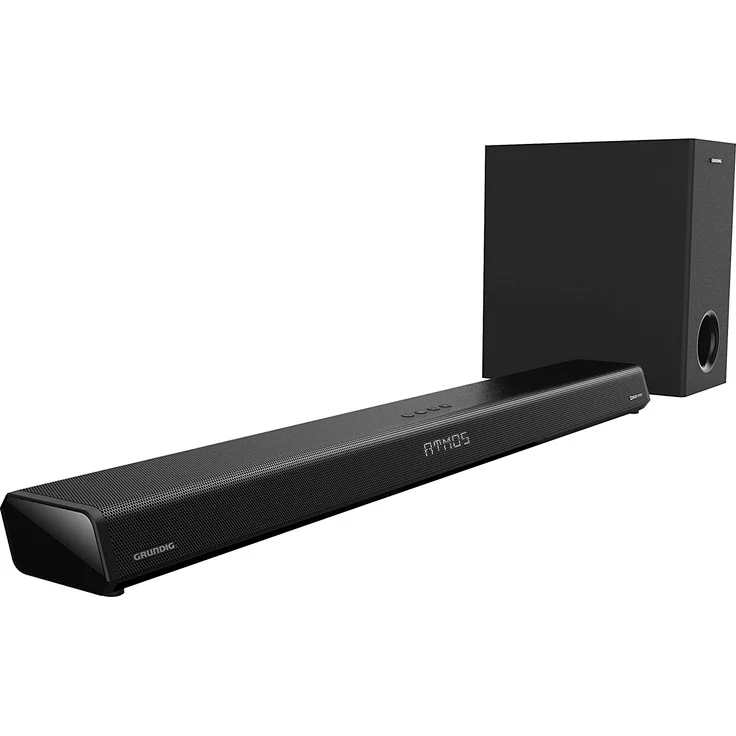 Grundig DSB 2000 2.1 Soundbar mit Subwoofer, Dolby Atmos, kabellos/kabelgebunden, geeignet für TV, schwarz – Bild 3