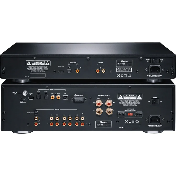 Magnat MR 780 High-End-Röhren-Hybridreceiver mit starker Endstufe, Bluetooth® mit aptX™ schwarz – Bild 5