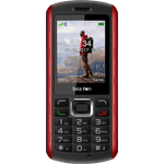 Beafon Outdoor-Handy AL560 (Bluetooth, Freisprechfunktion) Schwarz-Rot