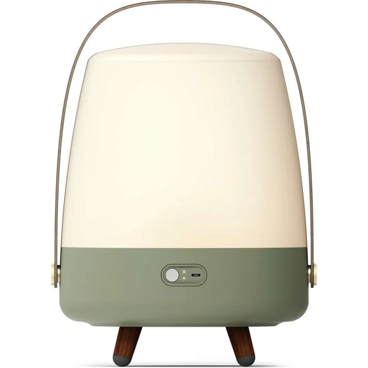 Kooduu Lite-up Play Petroleum LED Standleuchte Dimmbar Kabelloser Bluetooth-Lautsprecher koppelbar, grün