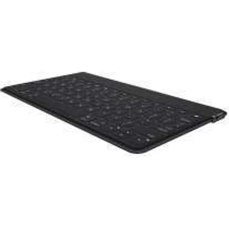 Logitech Keys-to-Go Kabellose Tablet-Tastatur, Bluetooth, iOS-Sondertasten, Ultraleicht & Geräuschlos, 3-Monate Akkulaufzeit, Fürs Tablet und Smartphone, Deutsches QWERTZ-Layout - schwarz – Bild 3