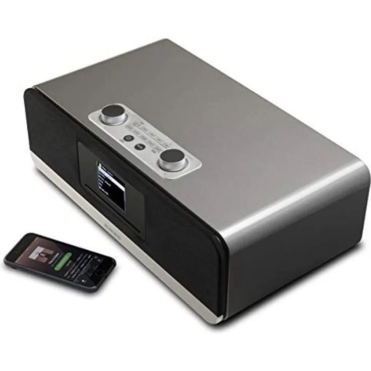 Roberts Radio Stream 67 schwarz, silber