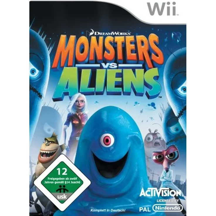 Monsters vs Aliens (Wii) – Bild 1