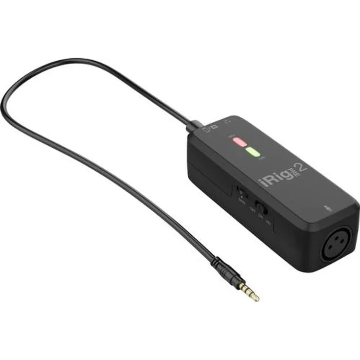 IK Multimedia iRig Pre 2 Ansteck Handymikrofon Übertragungsart (Details):Kabelgebunden