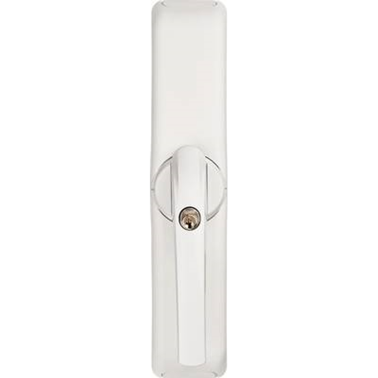 ABUS Funk-Fensterantrieb HomeTec Pro FCA3000 automatisches Schloss für Terrassentür - Abschließen mit Fernbedienung oder Codeeingabe - einfache Montage - mit Alarm - weiß - 79809 – Bild 1