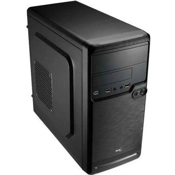 Aerocool QS-182 Schwarz Mit Seitenfenster (EN52926 ) – Bild 1