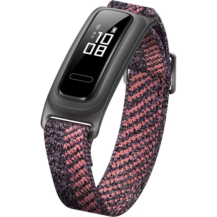 Huawei Band 4e Fitness-Tracker Unisex, 12,5mm, Textilarmband, Sakura Coral – Bild 7