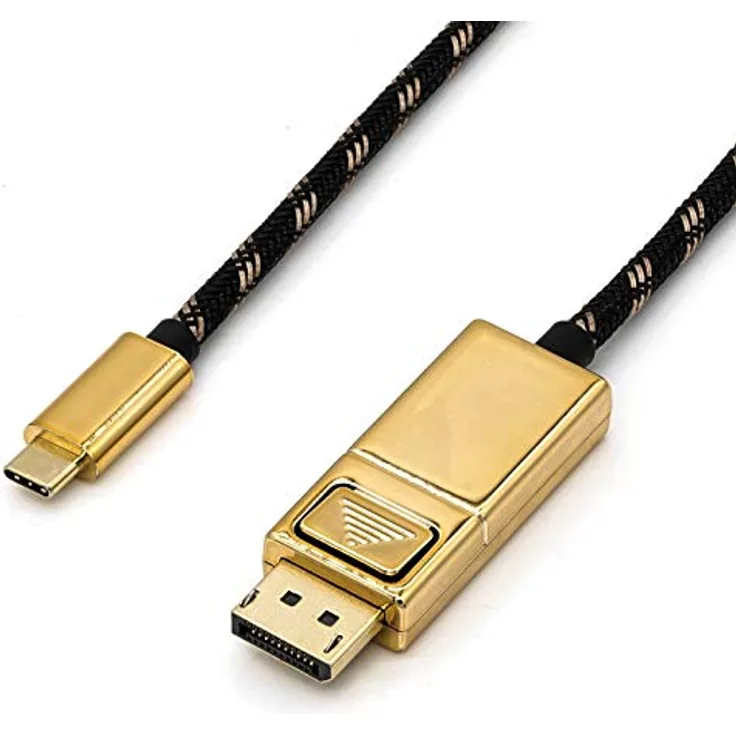 GOLD Adptrkb.USB C-DP 4K ST/ST 2m - Digital/Daten - Digital/Display/Video (11.04.5849)