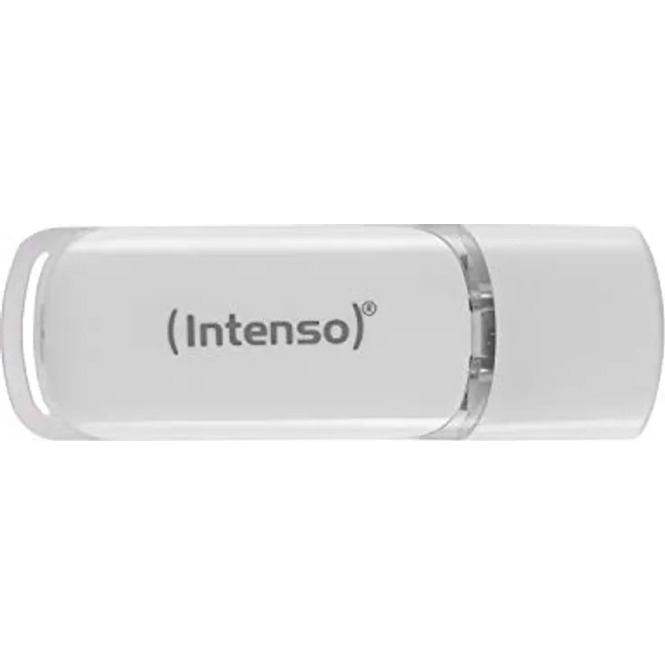 Intenso Flash Line 32 GB - Type C USB-Stick - Super Speed USB 3.1, weiß