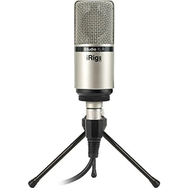 IK Multimedia Studiomikrofon iRig Mic Studio XLR Übertragungsart:Kabelgebunden inkl. Kabel, inkl. K