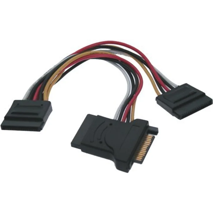 PremiumCord Power Y-Kabel für HDD Serial ATA 3xF - 1xM 16 cm