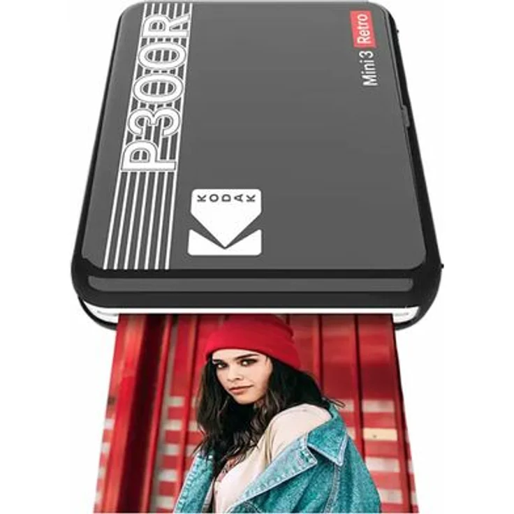 Kodak Mini 3 Plus Retro schwarz (P300RB) – Bild 1