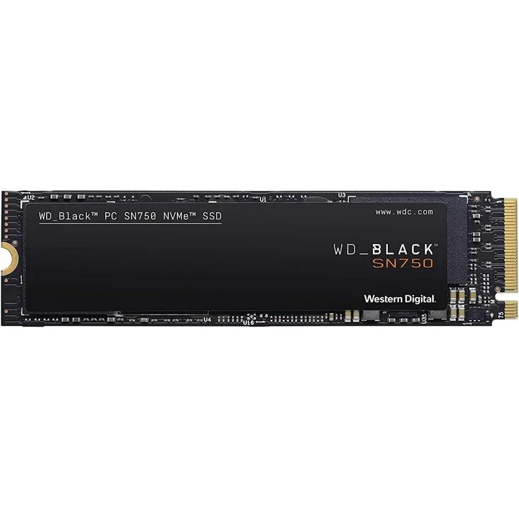 WD Black SN750 NVMe SSD WDS100T3X0C - Solid-State-Disk - 1 TB - intern - M.2 2280 - PCI Express 3.0 x4 (NVMe) (WDS100T3XHC-00SJG0) – Bild 2