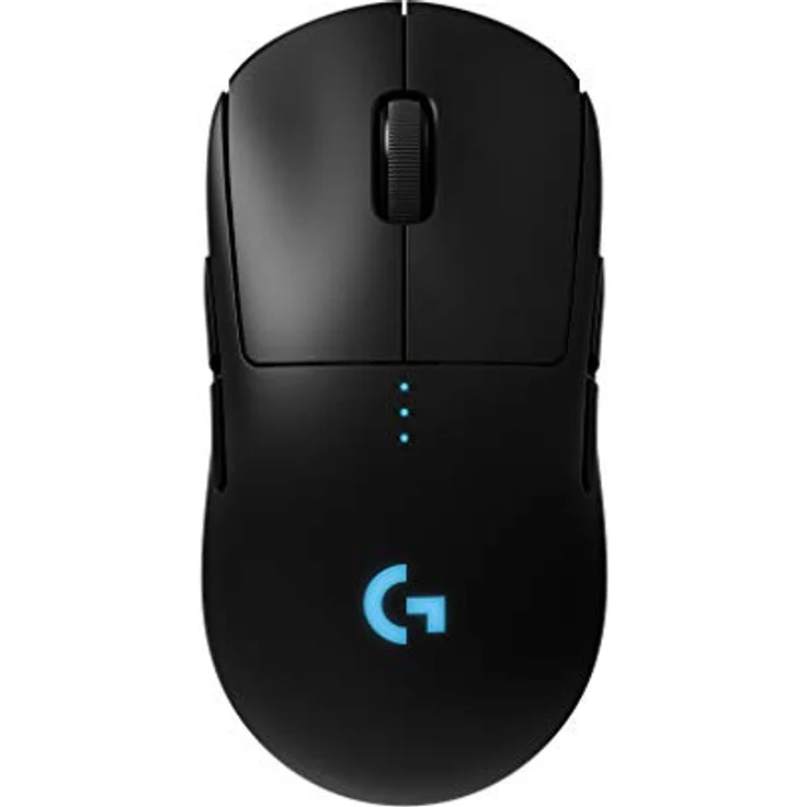 Logitech G PRO Wireless Gaming Maus, Hero 16000 DPI Sensor, USB-Anschluss, RGB-Beleuchtung, 4 - 8 Programmierbare Tasten, Benutzerdefinierte Spielprofile, Ultraleicht, PC-Mac – Bild 1