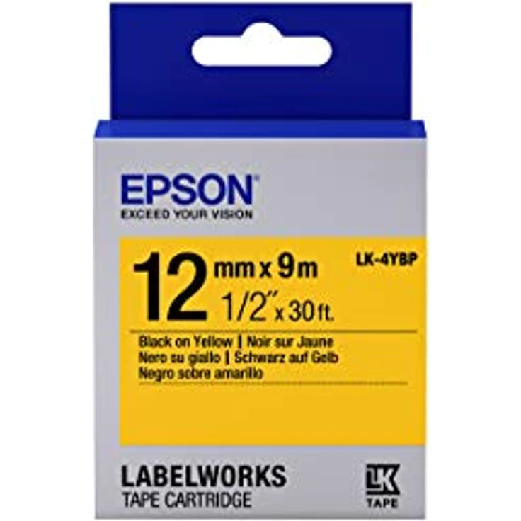 EPSON Ribbon LK-4YBP yellow-black