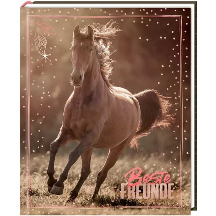 Freundebuch I LOVE HORSES Beste Freunde (Foto) - COPPEN 71553