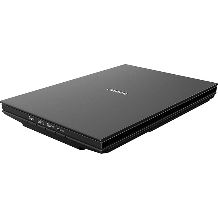 Canon LiDE 300 Scanner CanoScan Flachbettscanner DIN A4 (2.400 x 2.400 dpi, 4 Scantasten, Stromversorgung über USB, ca. 10 s- Farbseite 300 dpi, 48 Bit interne Farbtiefe), schwarz – Bild 1