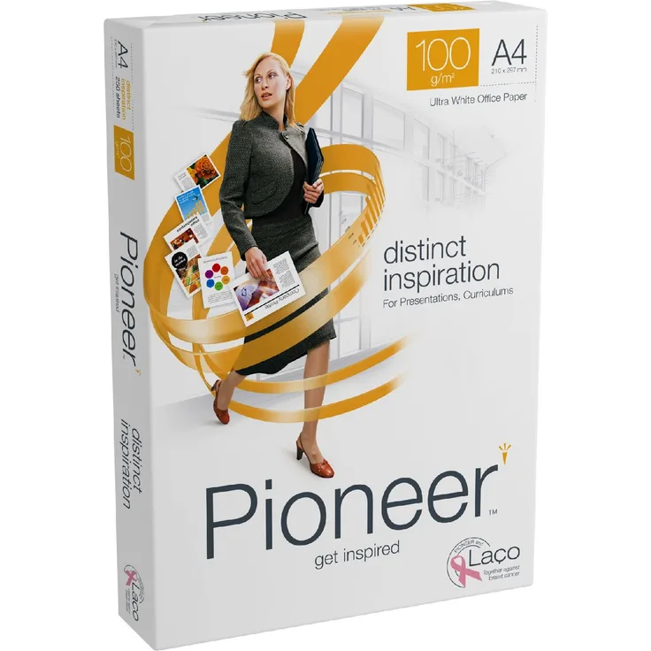 Pioneer Büropapier A4 210 mm x 297 mm 100 g-m² FSC 250 Blatt pro Ries