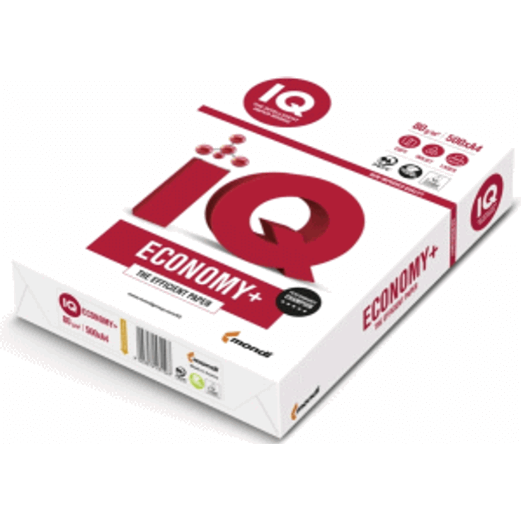 Mondi 88265831 IQ economy plus - A4, 80 g-qm, weiß, 500 Blatt