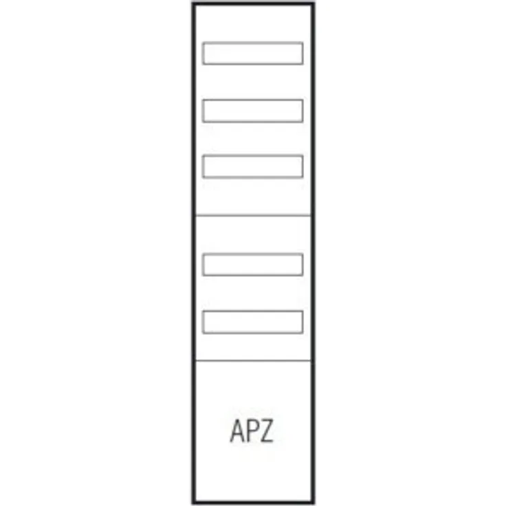 ABN Braun Verteilerfeld 1V 1APZ 250x300mm VA17