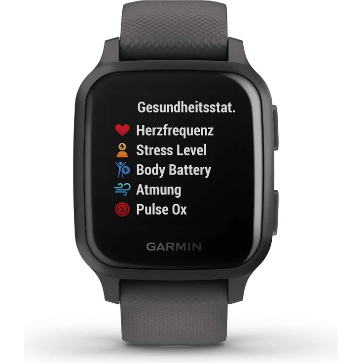 Garmin Venu Sq Smartwatch GPS, Unisex, Kunststoffgehäuse, Schiefer/Grau (010-02427-10) – Bild 2