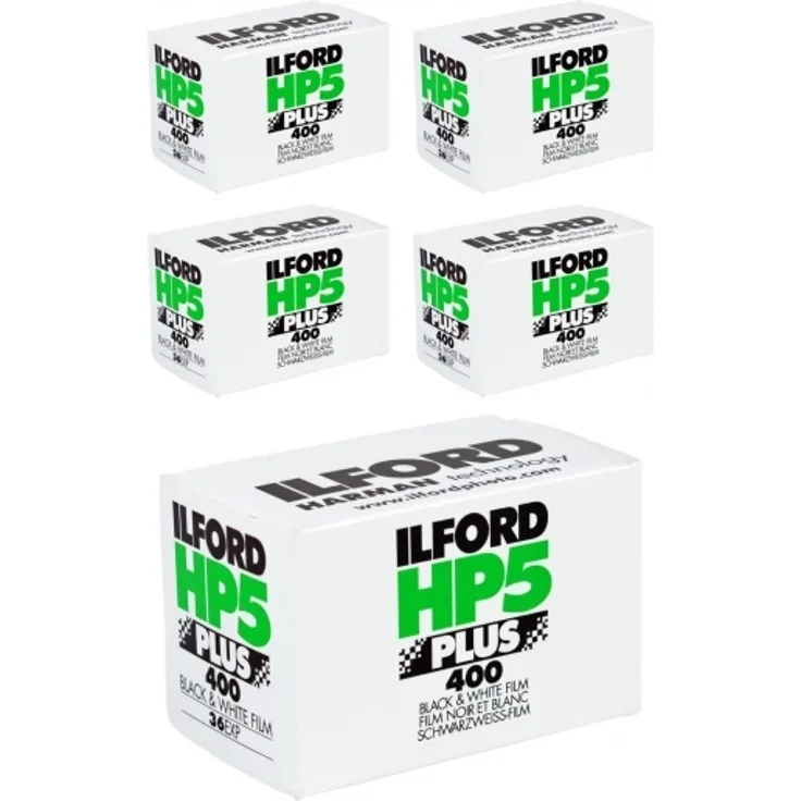 Ilford HP 5 Plus 135-36 5er Pack