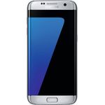 Samsung Galaxy S7 Edge Smartphone 13,97cm Pixel (5,5 Zoll) Super-AMOLED-Display, 32GB interner Speicher, 4GB RAM, Android, Silver Titanium
