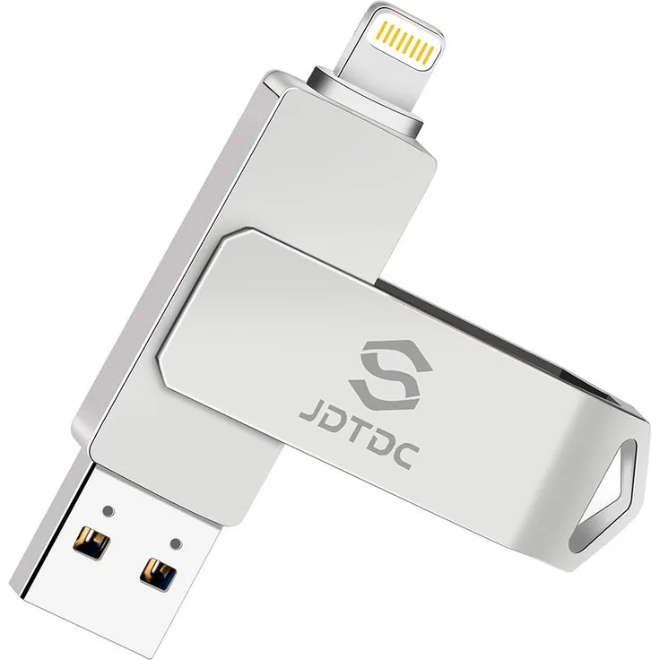 USB Flash Drive für iPhone Speicher für iPhone Lightning Flash Memory iOS USB Flash Drive Lightning USB Flash Drive Externer Speicher für iPhone iPad 64GB Apple Zertifiziert 256GB