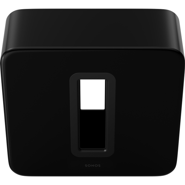 Sonos Sub 3. Generation schwarz Leistungsstarker WLAN Subwoofer für dynamische & tiefe Bässe für alle Sonos Speaker Eleganter Multiroom Subwoofer für erstklassigen Sound Subwoofer schwarz – Bild 2
