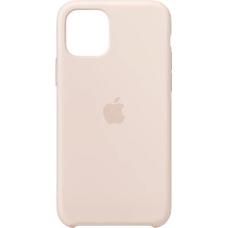 Apple Silikon Case (für iPhone 11 Pro) - Sandrosa