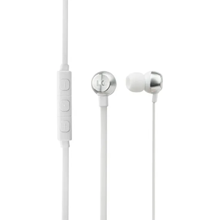 LG QuadBeat 2 HSS-F530 für LG G2/G3 In-Ear Kopfhörer mit Mikrofon, weiß