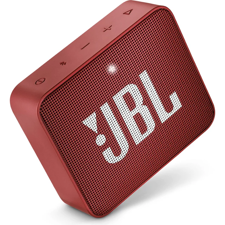 JBL GO 2 Mini Bluetooth-Lautsprecher mit Mikrofon, wasserdicht, Rot – Bild 3