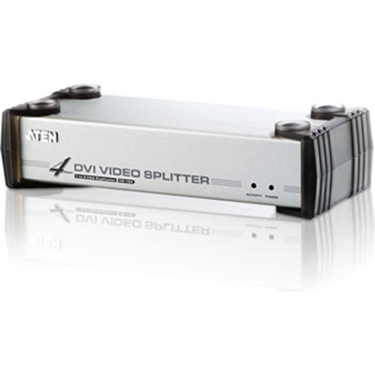 ATEN VS164 4fach DVI Monitor-Verteiler mit Audio
