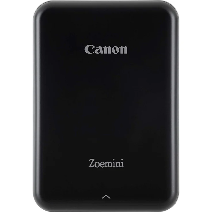 Canon Zoemini Mini Fotodrucker (Mini Fotodrucker, Bluetooth, 5 x 7,5cm Fotos, Akku, ZINK Druck tintenfrei, Sofortdruck, iOS, Android, Printapp, 160 g, 314 x 400 dpi) schwarz (3204C005) – Bild 1