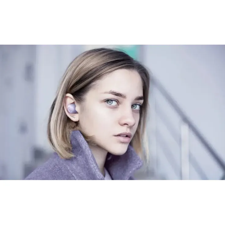 Yamaha TW-E3B True Wireless In-Ear-Kopfhörer mit Bluetooth, Mikrofon, geeignet für Sport, spritzwassergeschützt, wasserdicht, lila – Bild 5