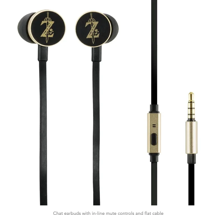 PDP Premium CHAT Earbuds - Legend OF Zelda
