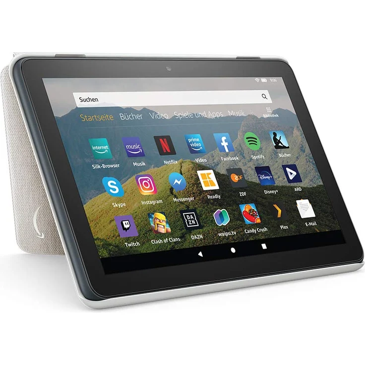 Hülle für Fire HD 8-Tablet | Kompatibel mit der 10. Generation (2020), Sandstein – Bild 1
